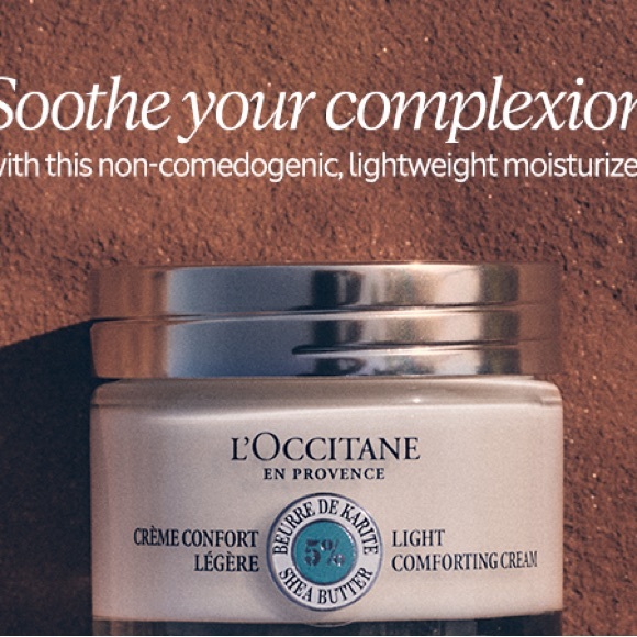 L'Occitane Shea Light Comforting Face Cream - Picture 4 of 4